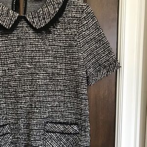 Tweed Anthropologie Blouse